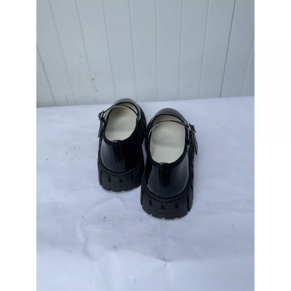 Repetto Platform Mary Janes Black Patent Leather 37 6 NEW - Picture 4 of 5